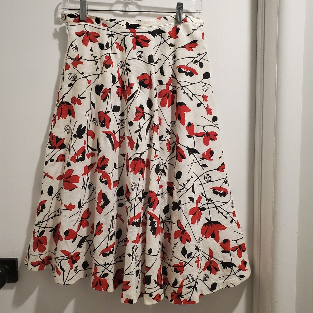 Linen skirt